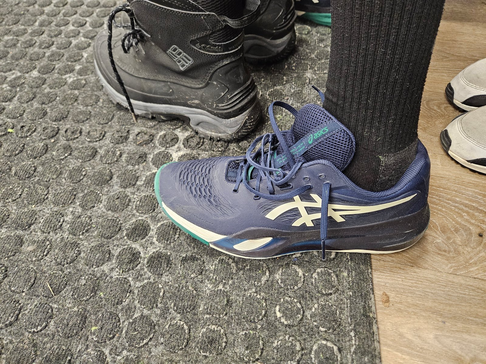 Asics Gel-Resolution X Tennis Shoes — Size 11, Midnight/Cream (Used)