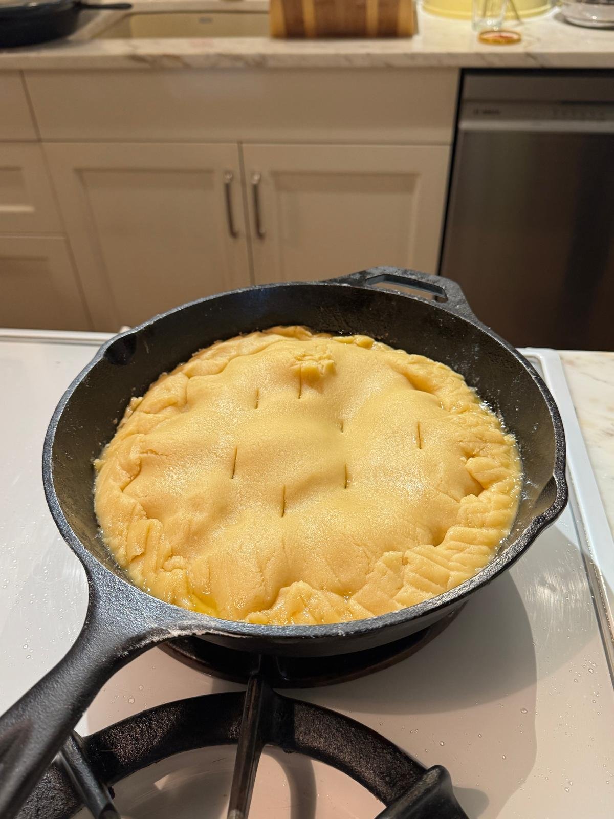 Cast iron skillet (approx. 10–12") heavy-duty pre-seasoned pan